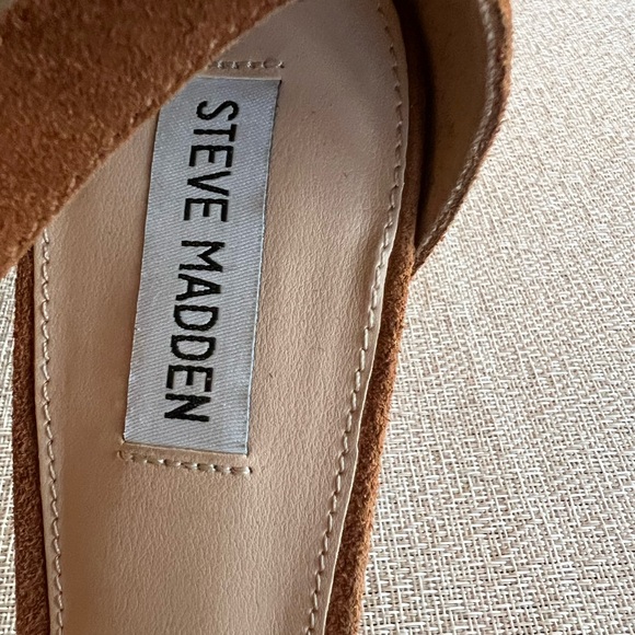 Steve Madden Fringe Suede Leather Heels sz 9.5 - Picture 6 of 10